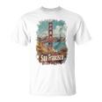 Souvenir Du Golden Gate Bridge De San Francisco En Californie T-Shirt