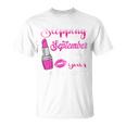 Stepping Into My September Birthday Girls Ladies T-Shirt