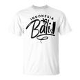 Vacaciones Deerano En Bali Waves En Indonesia Camiseta unisex