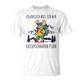 Will Nur Kaiserschmarrn Essen Bergsteiger Wanderer T-Shirt