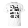 Witch With A Hitch Camping Van Rv Camper Mom T-Shirt