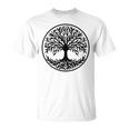 Yggdrasil Celtico Albero Dellaita Nordico Mitologia Maglietta