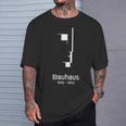100 Ans De L'école De Bauhaus Logo Du Bauhaus T-Shirt Cadeaux pour lui