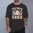 2Nd Grade Boo Crew Second Grade Halloween Costume Teacher T-Shirt Gifts for Him