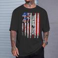 45 47 Trump 2024 American Flag Take America Back 4Th Of July T-Shirt Gifts for Him