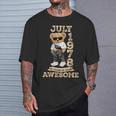 46 Years Of Being Awesome July 1978 Cool 46Th Birthday T-Shirt Gifts for Him