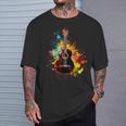 Acoustic Guitar Musicians And Acoustic Guitar Lovers T-Shirt Gifts for Him