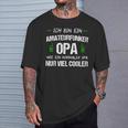 Amateur Radio Grandpa Funker Ham Amateur Radio T-Shirt Geschenke für Ihn