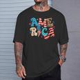 America 4Th Of July Independence Day 1776 Vintage Retro T-Shirt Gifts for Him