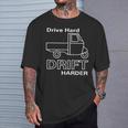 Ape Piaggio Drive Hard I Ape 50 Tm Car Accessori Tuning Maglietta Regalos para él