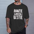 Auntie Is My Bestie T-Shirt Gifts for Him