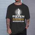 With Beep Buddeln Metal Detector Sondel Probe Goer S T-Shirt Geschenke für Ihn