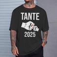 Befördert Zur Tante 2025 Ich Werde Tante 2025 Tante 2025 T-Shirt Geschenke für Ihn