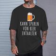 Bier Kann Spurson Bier Enthalten Bier T-Shirt Geschenke für Ihn