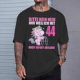 Bitte Kein Eneid Gut Aussehe 44 Jahre Unicorn 44Th Birthday T-Shirt Geschenke für Ihn