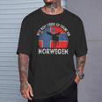 Bitte Nicht Stören Ich Träumeon Norwegian T-Shirt Geschenke für Ihn