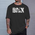 Bmx Distressed Look Bmx-Fahrer Geschenk T-Shirt Geschenke für Ihn