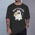 Boo-Racha Halloween Ghost Beer Borracha T-Shirt Gifts for Him
