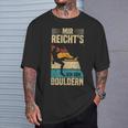 Bouldering Retro Mountain Climbing Mir Reicht's Ich Geh Bouldering T-Shirt Geschenke für Ihn