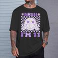 Bruh I'm 11 Years Old Purple Birthday Girls 11Th Birthday T-Shirt Gifts for Him