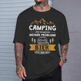 Camping Solves Die Meisten Meiner Probleme Bier Solves Den Rest T-Shirt Geschenke für Ihn