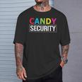 Candy Security Halloween Costume T-Shirt Gifts for Him