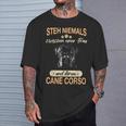 Cane Corso Italiano Dog S T-Shirt Geschenke für Ihn