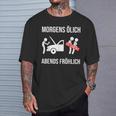 Car Mechanic Mechatronics Ölich Abends Happy T-Shirt Geschenke für Ihn