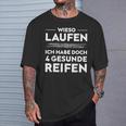 Car Mechatronics Mechanic 4 Tyres T-Shirt Geschenke für Ihn