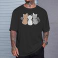 Cat Kitten Cat T-Shirt Geschenke für Ihn