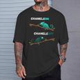 Chameleon Chameleoff Chameleon Slogan T-Shirt Geschenke für Ihn