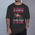 Chicas Caballos Equitación Caballo Montar Camiseta unisex Regalos para él