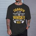 Cigar Whisky Whiskey Smoking Slogan T-Shirt Geschenke für Ihn