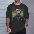 Clown Maléfique Un Champ De Maïs Monstre Sombre Horreur Effrayant Effrayant T-Shirt Cadeaux pour lui