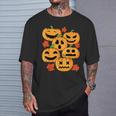 Costume Citrouille Enfant Adulte Deguisement Citrouille T-Shirt Cadeaux pour lui