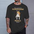 Das Sind Keine Hundehaare Das Ist Beagle Glitter T-Shirt Geschenke für Ihn