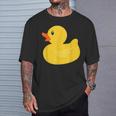 De Pato De Goma Linda Camisa De Pato Camiseta unisex Regalos para él