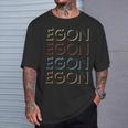 De Primer Nombre Egon Mi Personalizada Con Nombre Camiseta unisex Regalos para él