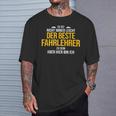 Der Beste Fahrlehrer The Best Driving Teacher T-Shirt Geschenke für Ihn