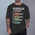 Der Perfekte Tag Zockenideospieler Gamer Gamer T-Shirt Geschenke für Ihn