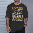 Die Busfahrer Legende Geht In Rente Ruhestand Pension T-Shirt Geschenke für Ihn