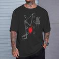 Divertente Abbigliamento Cuoco Per Cucina Chef Macellaio Uniforme Maglietta Regalos para él