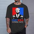 Donald Trump Dedo Medio Arte De La Sátira Trump Regalo Camiseta unisex Regalos para él