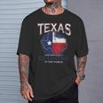 Donna Texano Orgoglioso Idea Regalo Texas Con Collo A Maglietta Regalos para él