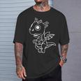 Dragón Para Niños De Cuento De Hadas Camiseta unisex Regalos para él