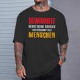 Dummheit Kissen Keine Grenzen T-Shirt Geschenke für Ihn