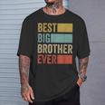 El Mejor Hermano Mayor Jamás Regalo Hermano Camiseta unisex Regalos para él