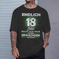 Endlich 18 Jetzt Muss Ich Nur Noch Erwachsene Werden Werden T-Shirt Geschenke für Ihn