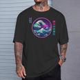 Estética Japonesa Japón Arte La Gran Ola Antes De Kanagawa Camiseta unisex Regalos para él