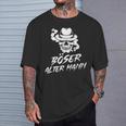 Evil Old Man Skull Grandpa Skull Grandad S T-Shirt Geschenke für Ihn